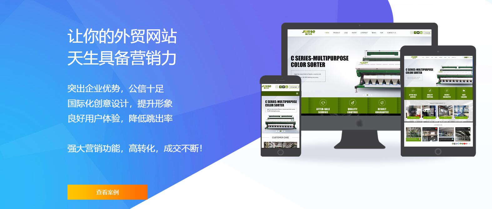 外贸网站建设